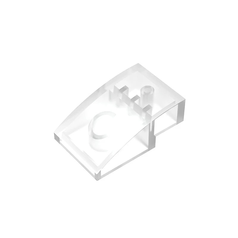 Gobricks GDS-1123 Slope, Curved 3 x 2 Building Block | Compatible with Lego 24309