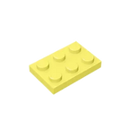 Gobricks GDS-510 Plate 2 x 3 | Compatible Building Block for DIY Projects