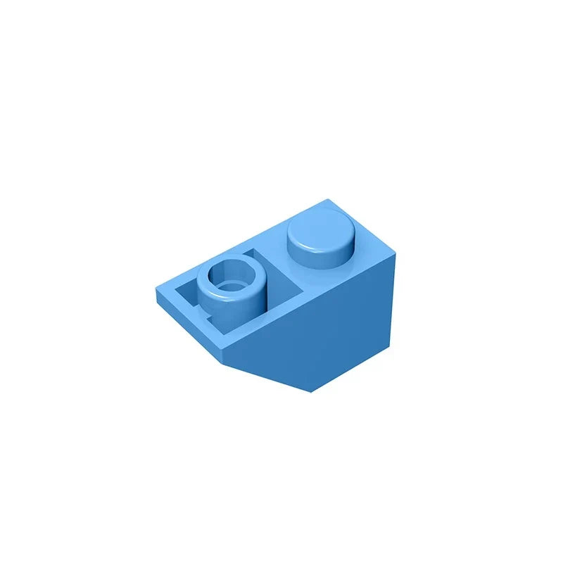 Gobricks GDS-597 Slope, Inverted 45 2x1 | Compatible Building Block for DIY
