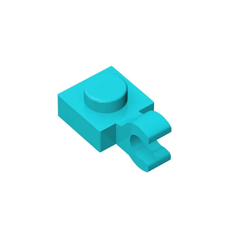 Gobricks GDS-813 1x1 Plate with Vertical Holder | Compatible with Lego 6019 and 61252