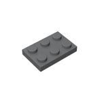 Gobricks GDS-510 Plate 2 x 3 | Compatible Building Block for DIY Projects