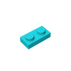 Gobricks GDS-502 Plate 1 x 2 Compatible Building Blocks | 6225 Pieces for DIY Creations