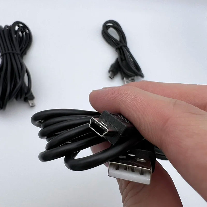 USB Charger Cable for PS3 Controller | Extension Gamepad Cord with Magnetic Ring