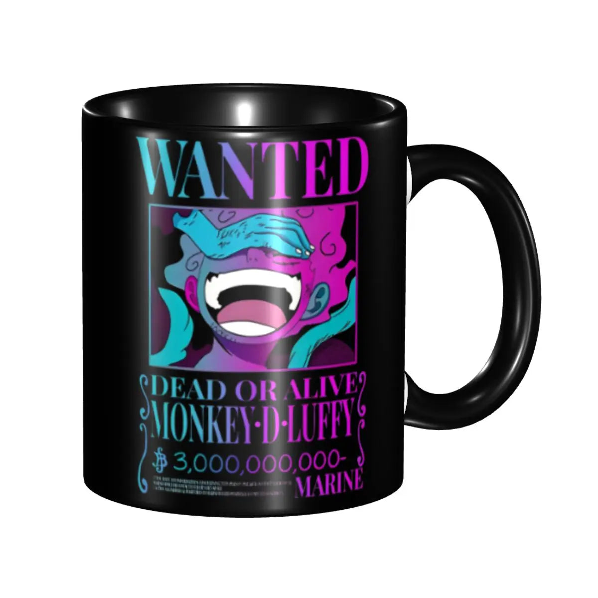 Monkey D. Luffy Gear Fifth Mug: Cute Anime Cup for Kids