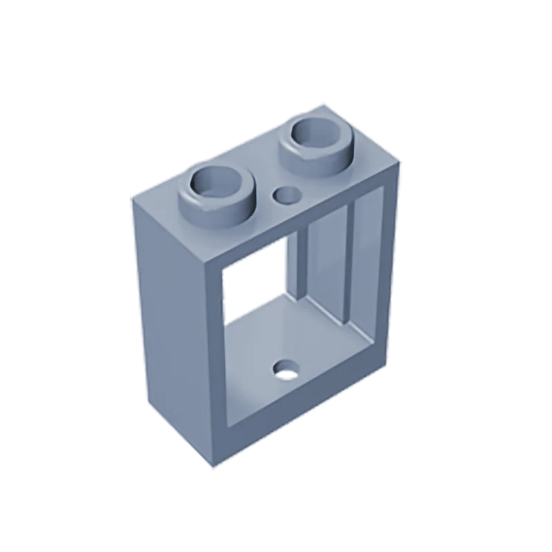 Gobricks GDS-783 Frame 1x2x2 Window | Compatible Building Block for DIY Projects