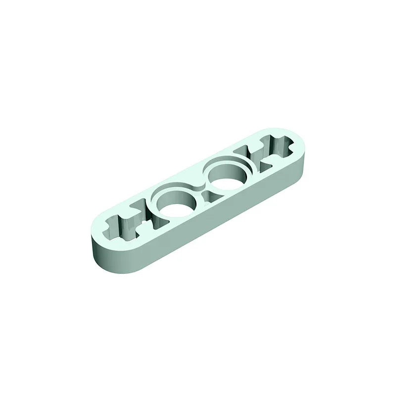 Gobricks GDS-690 Technical Liftarm Thin 1 x 4 with Axle Holes | Compatible Building Block Part 32449