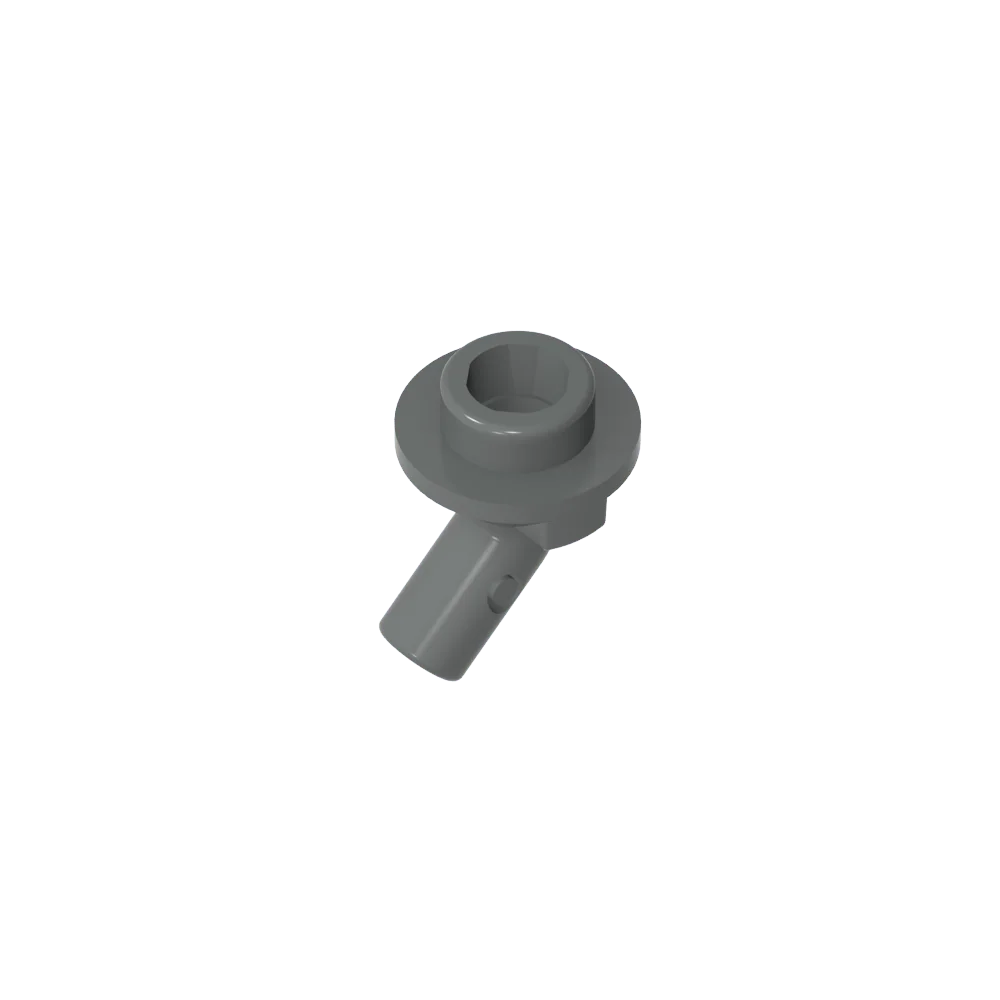 Gobricks GDS-2192 Bar, Angled with Stud on End | Compatible with Lego 65578 Technical Building Block