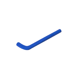 Gobricks GDS-90086 Minifig Hockey Stick | Tapered Shaft Building Block Accessory Compatible with Lego 93559