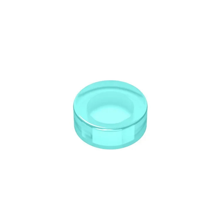 Gobricks GDS-612 Flat Tile 1x1 Round | Compatible Building Block