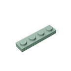 Gobricks GDS-504 Plate 1 x 4 | Compatible Building Block Pieces