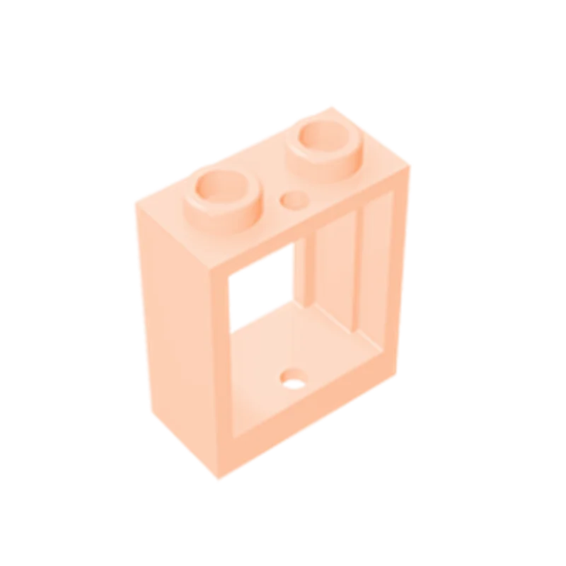 Gobricks GDS-783 Frame 1x2x2 Window | Compatible Building Block for DIY Projects