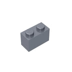 Educational Assemblage Gobricks Brick 1 x 2 without Bottom Tube | Compatible with Lego 3004 3065 35743