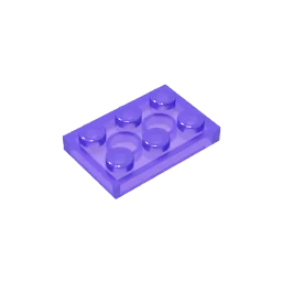 Gobricks GDS-510 Plate 2 x 3 | Compatible Building Block for DIY Projects