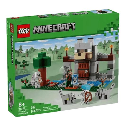 Lego Minecraft 21261 Wolf Forces Educational Toys Building Blocks for Boys and Girls - 