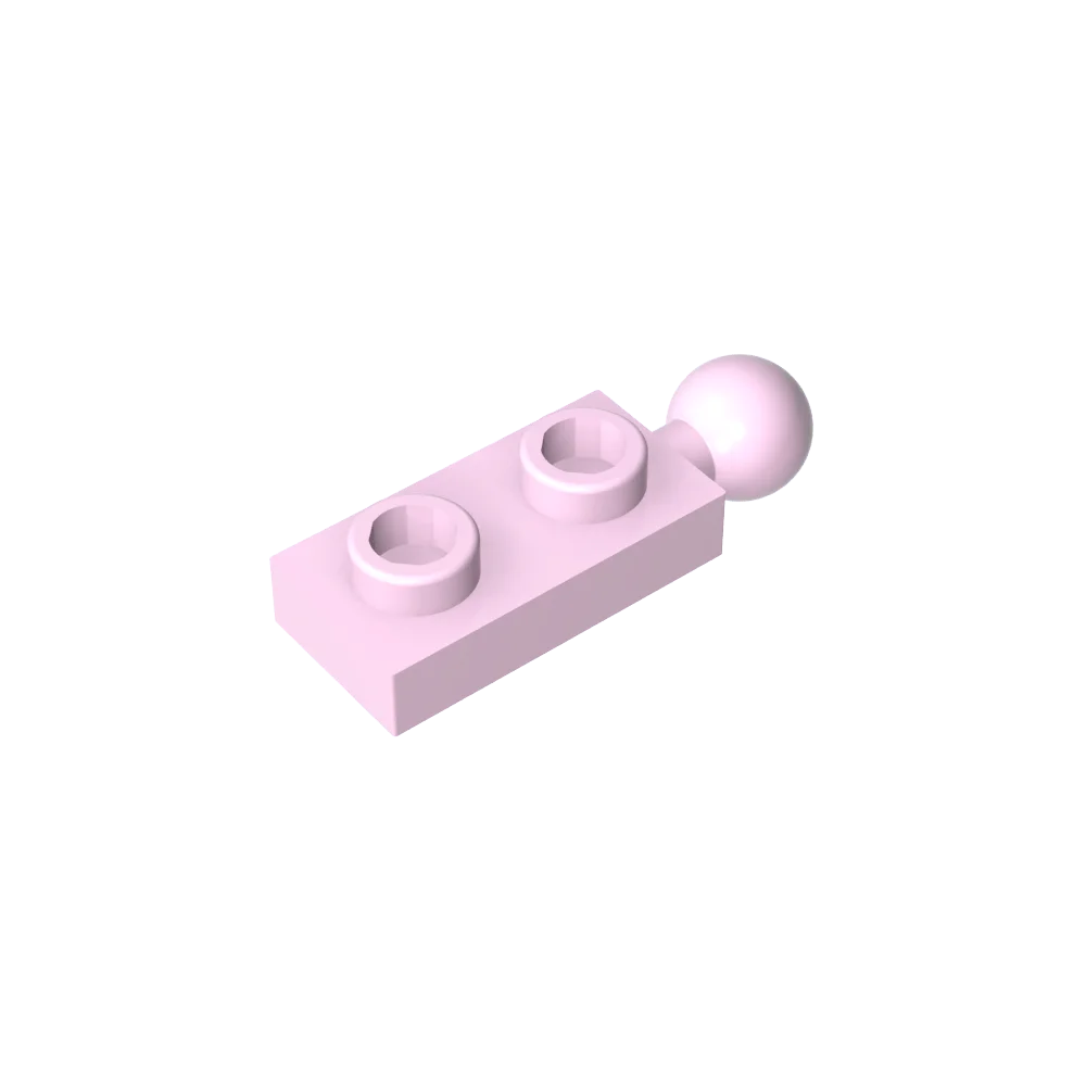 Gobricks GDS-852 Plate Modified 1 x 2 with Tow Ball on End | Building Block for DIY Creations