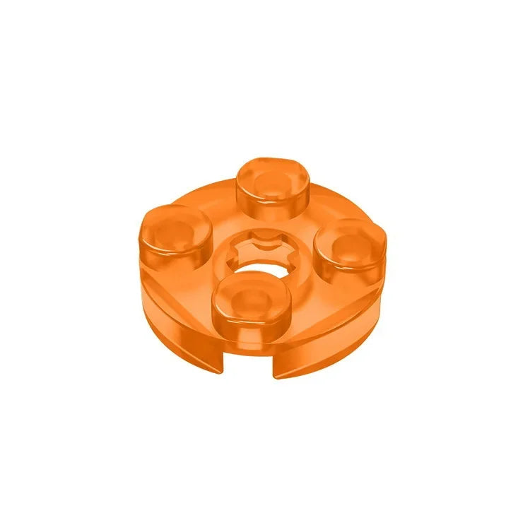 Gobricks GDS-609 PLATE 2X2 ROUND | Compatible Building Blocks for DIY Educational Models