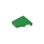 Gobricks GDS-2231 Tile Special 2 x 2 Pentagonal (Right) | Compatible Building Block for DIY and MOC