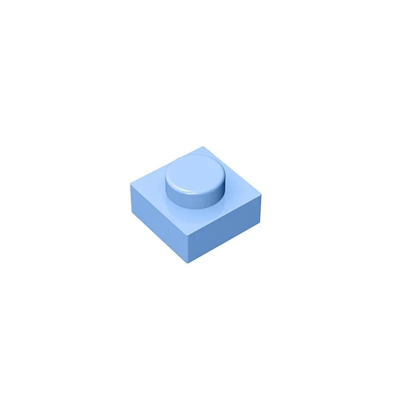 Gobricks GDS-501 Plate 1 x 1 | Compatible Building Blocks for DIY