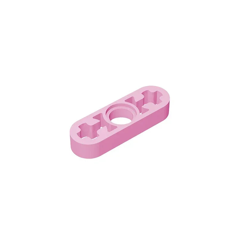 Gobricks GDS-689 Technical Liftarm Thin 1 x 3 | Building Block with Axle Holes Compatible with Lego 6632