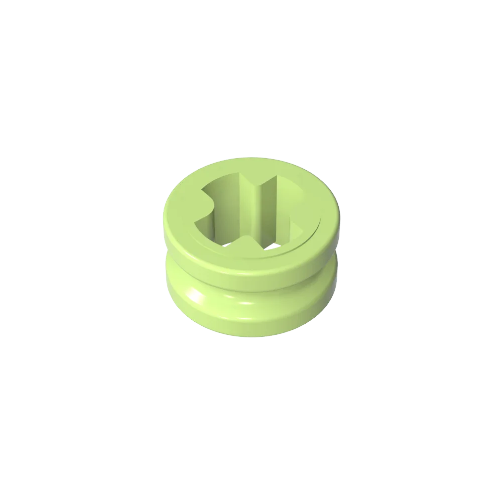 Gobricks GDS-616 Technical Bush 1/2 Smooth Building Blocks | Compatible with Lego 32123 4265