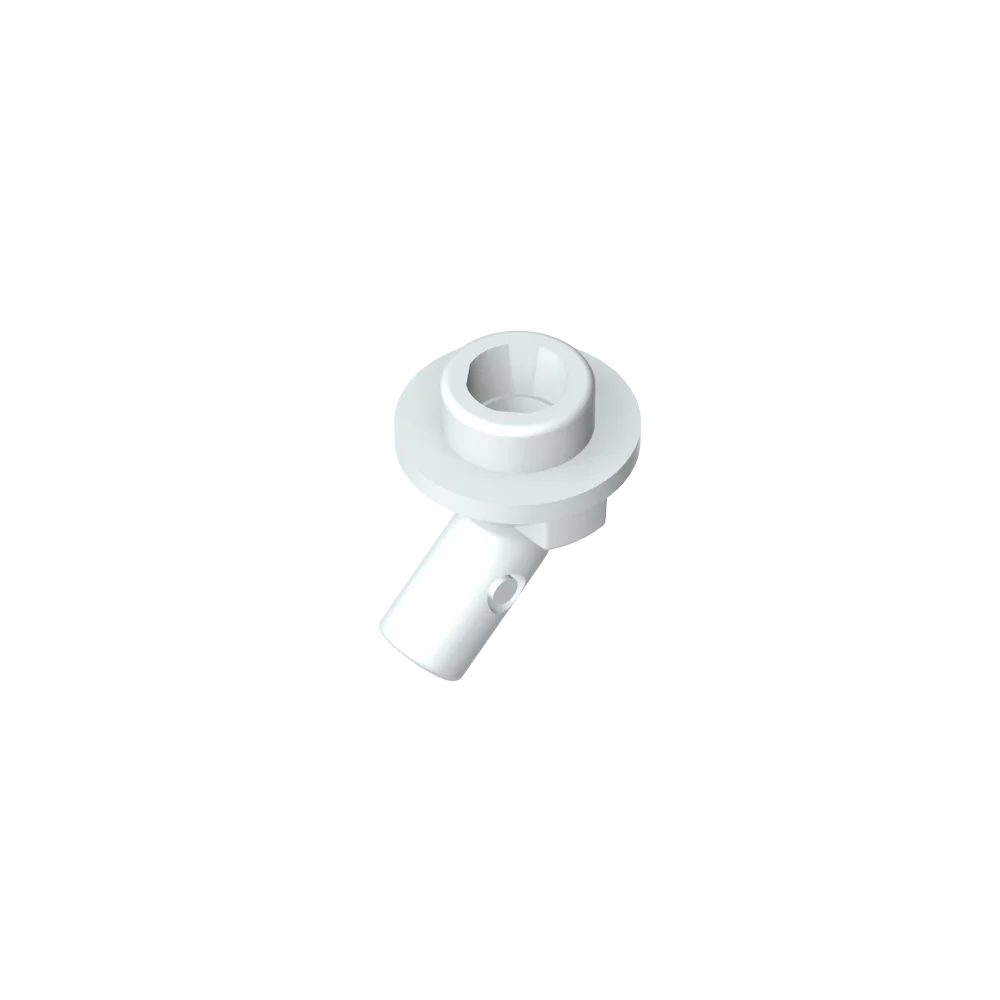 Gobricks GDS-2192 Bar, Angled with Stud on End | Compatible with Lego 65578 Technical Building Block