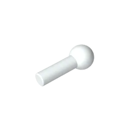 Gobricks Bar 1L with Tow Ball | Compatible Building Block Technical Parts