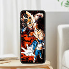 Anime Goku phone cases for Samsung A53 A52 A33 A32 A51 A71 A21S A13 A73 A50 A22 A23 A03 A72 A54 A12 5G Black Phone Case
