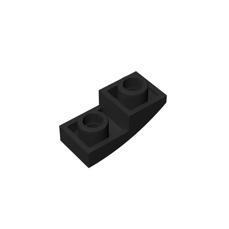 Gobricks GDS-795 Slope, Curved 2 x 1 Inverted | Compatible Building Block for DIY Projects