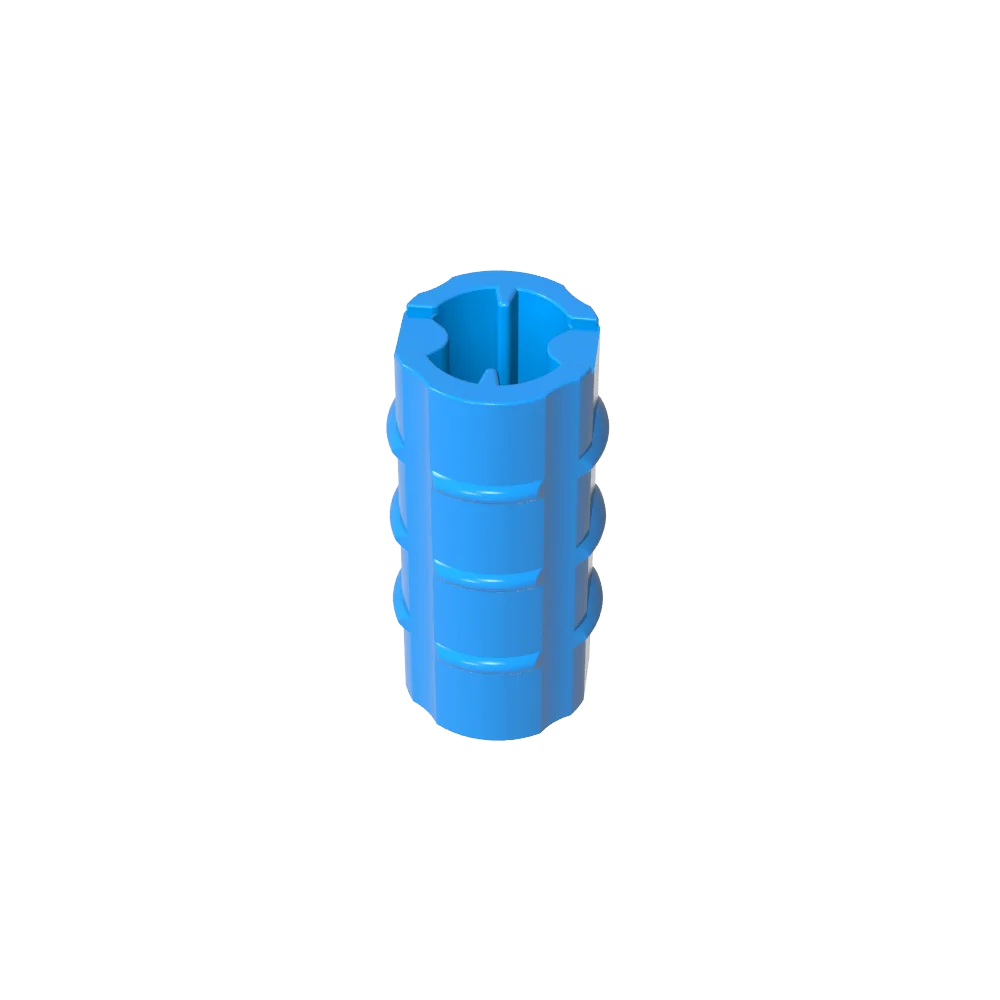 Gobricks Cross Axle Extension M 3 Ribs | Compatible Technical Building Block Connector