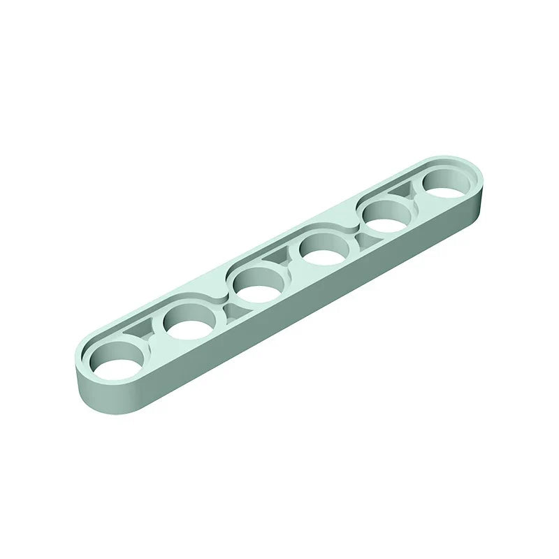 Gobricks GDS-694 Technical Liftarm Thin 1 x 6 | Compatible Building Block Piece