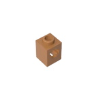 Gobricks GDS-2196 Technical Brick 1 x 1 with Axle Hole | Building Block for Lego