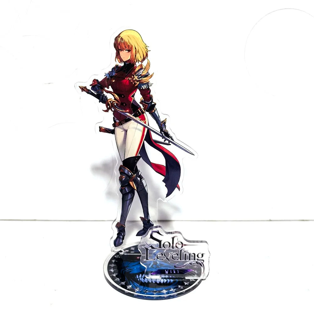 Solo Leveling Acrylic Stand, Acrylic Anime Manwha Figures and Figurines Statue 15 CM