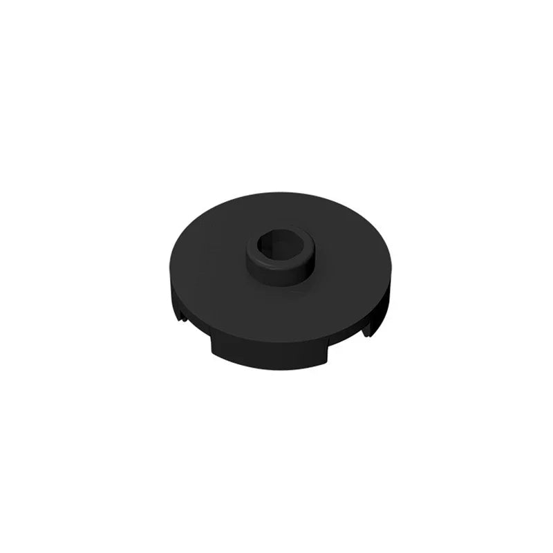 Gobricks GDS-1041 Tile Round 2x2 with Open Stud | Compatible Building Block for DIY Educational Kits