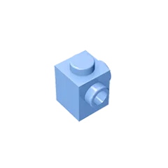 Gobricks GDS-1046 Modified Brick 1 x 1 with Studs on 2 Sides | Building Block for DIY