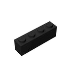 Gobricks GDS-534 Brick 1 x 4 without Bottom Tubes | Compatible Building Block Set