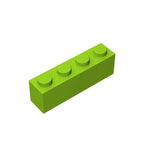 Gobricks GDS-534 Brick 1 x 4 without Bottom Tubes | Compatible Building Block Set