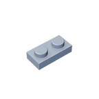 Gobricks GDS-502 Plate 1 x 2 Compatible Building Blocks | 6225 Pieces for DIY Creations