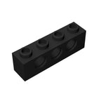 Gobricks GDS-625 Technical Brick 1x4 3-Hole | Compatible with Lego 3701