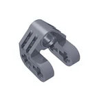 Gobricks GDS-1029 Axle and Pin Connector Perpendicular Split | Compatible with Lego 92907