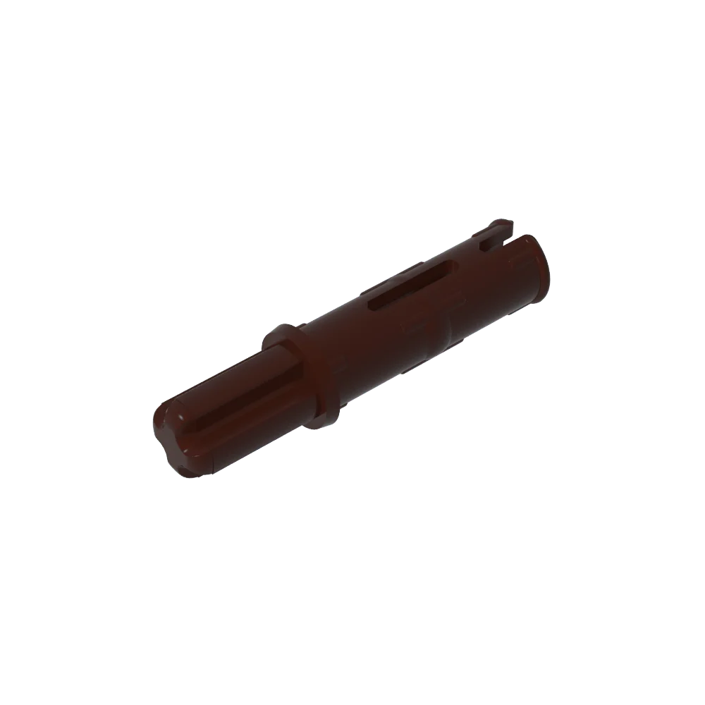 Gobricks GDS-929 Axle Pin 3L with Friction Ridges | Compatible Building Block for Technic