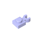 Gobrick GDS-814 PLATE 1X1 W. HOLDER | Building Block for DIY Creations