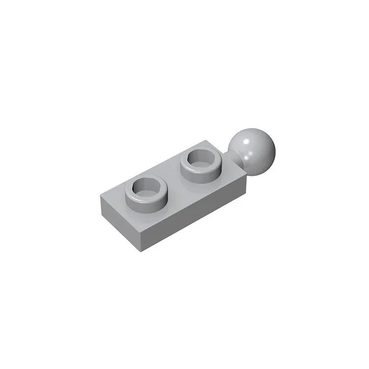 Gobricks GDS-852 Plate Modified 1 x 2 with Tow Ball on End | Building Block for DIY Creations