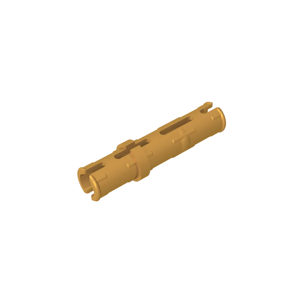 Gobricks GDS-888 Technical Pin 3L with Friction Ridges | Compatible with Lego 6558