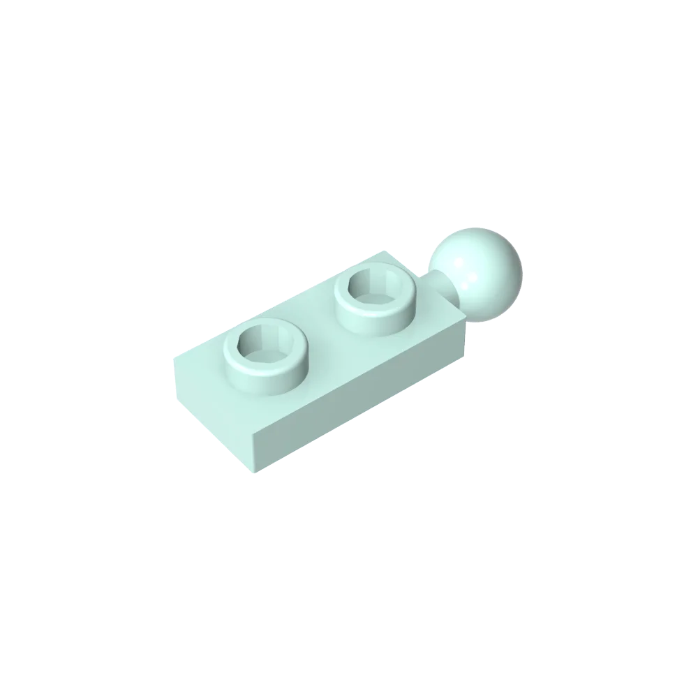 Gobricks GDS-852 Plate Modified 1 x 2 with Tow Ball on End | Building Block for DIY Creations
