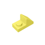 Gobricks GDS-832 Slope 45 2x1 with 2/3 Cutout | Compatible Building Block for DIY