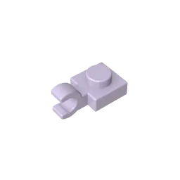 Gobricks GDS-813 1x1 Plate with Vertical Holder | Compatible with Lego 6019 and 61252