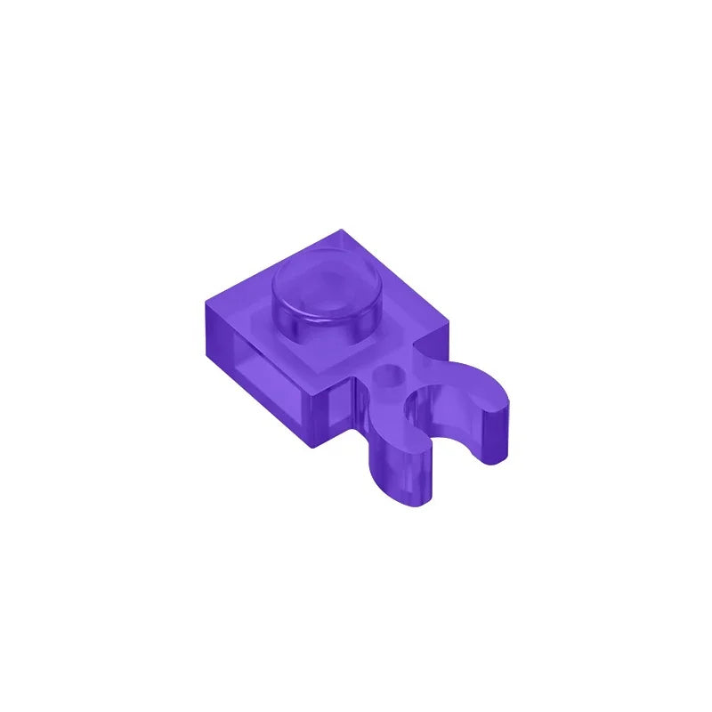 Gobrick GDS-814 PLATE 1X1 W. HOLDER | Building Block for DIY Creations