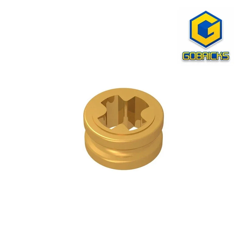 Gobricks GDS-616 Technical Bush 1/2 Smooth Building Blocks | Compatible with Lego 32123 4265