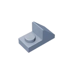 Gobricks GDS-832 Slope 45 2x1 with 2/3 Cutout | Compatible Building Block for DIY