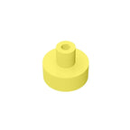 Gobricks Tile Round 1x1 with Bar and Pin Holder | Compatible Building Block